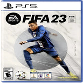FIFA 23 video game cover for PS5 with a player in action